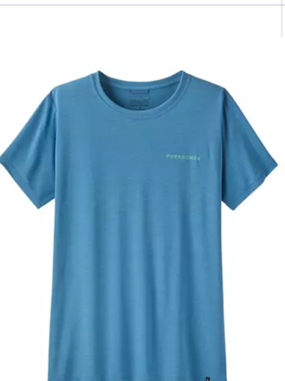 Women’s Patagonia Capilene Cool Daily Shirt- Mother Rays Shore Blue Small